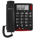 amplicomms BIGTel 48 Plus, suurte nuppudega telefon Dark Grey