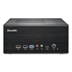 Arvuti Shuttle SHUTTLE Barebone XPC slim XB860G2 LGA1851 2xSODIMM DDR4 3xM.2 2xSATA