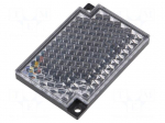 Reflector | fixing 2 x M3 | Body dimensions: 59.9x40.3x7.5mm