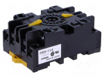 Relays accessories: socket | PIN: 11 | Mounting: DIN | 6A | 250VAC