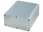 Enclosure: multipurpose | X: 160mm | Y: 180mm | Z: 86mm | aluminium