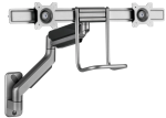Gembird MA-WA2-02 Adjustable Dual Monitor Wall Mount Arm