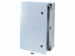 Enclosure: wall mounting | X: 400mm | Y: 600mm | Z: 210mm | ARCA | grey
