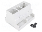 Enclosure: for DIN rail mounting | Y: 90mm | X: 106mm | Z: 68mm | PPO