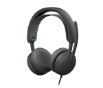 Logitech Zone Wired 2 for Business UC USB austiņas ar mikrofonu grafīta krāsā