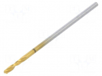 Drill bit | for metal | &Oslash;: 1mm | L: 26mm | HSS-CO | Working part len: 6mm