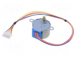 Stepper motor | Interface: PWM | PIN: 5 | 5VDC | Leads: leads with plug
