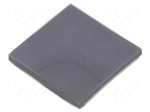 Tape: heat transfer | W: 30mm | L: 30mm | Thk: 3mm | 6W/mK