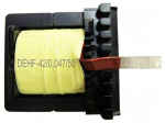 Inductor: wire | THT | 47uH | 50A | 10m&Omega; | 45x27.5x49mm | horizontal
