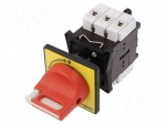 Main emergency switch-disconnector | Poles: 3 | on panel | 20A | IP65