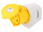 Connector: AC supply | socket | female | 32A | 110VAC | IP44 | PIN: 3