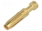 Contact | female | 1.5mm2 | Han E | gold-plated | crimped | 16A