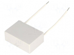 Capacitor: motors, run | 2.5uF | 400VAC | 41.4x28.5x16mm | &plusmn;5% | 3000h