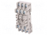 Socket | PIN: 11 | 16A | 250VAC | Mounting: DIN,on panel | Series: RUC-6