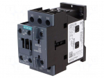 Contactor: 3-pole | NO x3 | Auxiliary contacts: NO + NC | 110VAC | 40A