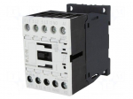 Contactor: 3-pole | NO x3 | Auxiliary contacts: NO | 24VDC | 9A | DILM9