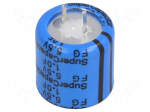 Capacitor: electrolytic | 1F | 5.5VDC | ESR: 65&Omega; | THT | -20&divide;+80%