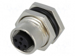 Socket | M12 | PIN: 5 | female | A code-DeviceNet / CANopen | THT | 60V