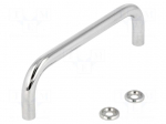 Handle | Mat: chromium plated steel | chromium plated | H: 35mm