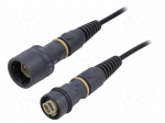 Connector: fiber optic | patchcord | PIN: 2 | multi mode duplex (MM)