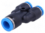 Push-in fitting | straight,Y-Yap spliYYer | -0.95&divide;6bar | Mat: PBT