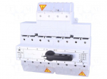 Switch: mains-generator | Stabl.pos: 3 | 125A | I-0-II | Mounting: DIN
