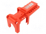 Ball valve lockout | polypropylene | 6.35&divide;25.4mm