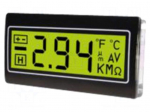 Voltmeter | digital,mounting | -200&divide;200mV | on panel | LCD | 3,5 digit
