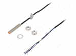 Sensor: inductive | OUT: PNP / NO | 0&divide;1.5mm | M8 | IP65