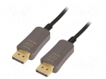 Cable | DisplayPort plug,both sides | DisplayPort 1.4,optical