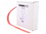 Heat shrink sleeve | glueless | 2: 1 | 9.5mm | L: 5m | red | polyolefine