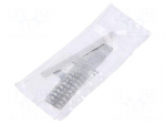 Markers | Marking: P | stainless steel | -80&divide;500&deg;C | slide | 200pcs.