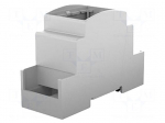 Enclosure: for DIN rail mounting | Y: 90.5mm | X: 36.3mm | Z: 62mm