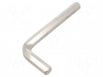 Wrench: hex key | HEX 14mm | Overall len: 140mm | short