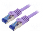 Patch cord | S/FTP | Cat: 6a | RJ45 plug,both sides | stranded | Cu