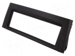 Radio frame | Fiat | 1 DIN | black