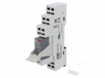 Relay: interface | SPDT | Ucoil: 24VDC | for DIN rail mounting | CR-P