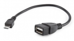 Cablexpert USB OTG AF to Micro BM cable