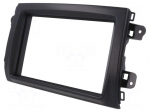 Radio frame | Fiat | 2 DIN | black