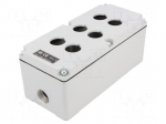 Enclosure: for remote controller | 22mm | IP65 | X: 92mm | Y: 205mm