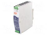 Power supply: switching | for DIN rail | 60W | 24VDC | 2.5A | OUT: 1