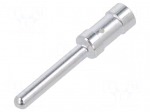 Contact | male | EPIC H-BE 2.5 | silver plated | 4mm2 | crimped