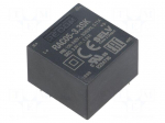 Converter: AC/DC | 5W | Uin: 85&divide;264VAC,120&divide;370VDC | Uout: 3.3VDC | 76%