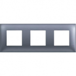 Cover plate - 2+2+2 horizontal/vertical installation modules