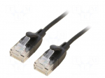 Patch cord | U/UTP | Cat: 6a | RJ45 plug,both sides | OFC | 5m | PVC