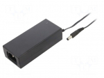 Power supply: switching | 12VDC | 3A | Out: 5,5/2,5 | 36W | 90&divide;264VAC