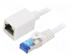Extender Ethernet | S/FTP | Cat: 6a | RJ45 socket,RJ45 plug | Cu | 5m