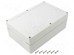 Enclosure: multipurpose | X: 140mm | Y: 210mm | Z: 75mm | ZP | ABS | IP67
