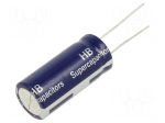 Supercapacitor | THT | 35F | 2.5VDC | -10&divide;30% | &Oslash;16x38mm | Pitch: 7.5mm