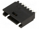 Connector: wire-board | plug | male | Plating: gold-plated | PIN: 6